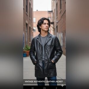 VINTAGE AUTHENTHIC LEATHER JACKET